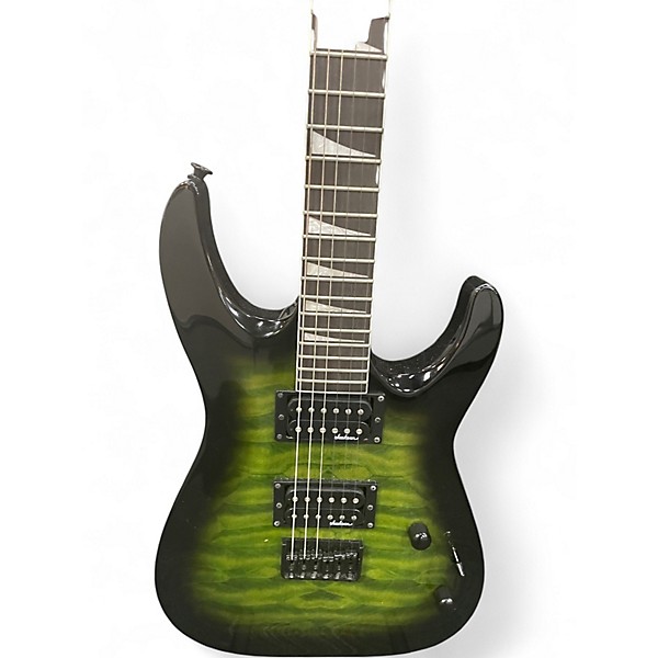 Used Jackson JS32Q DKA HT Green Solid Body Electric Guitar