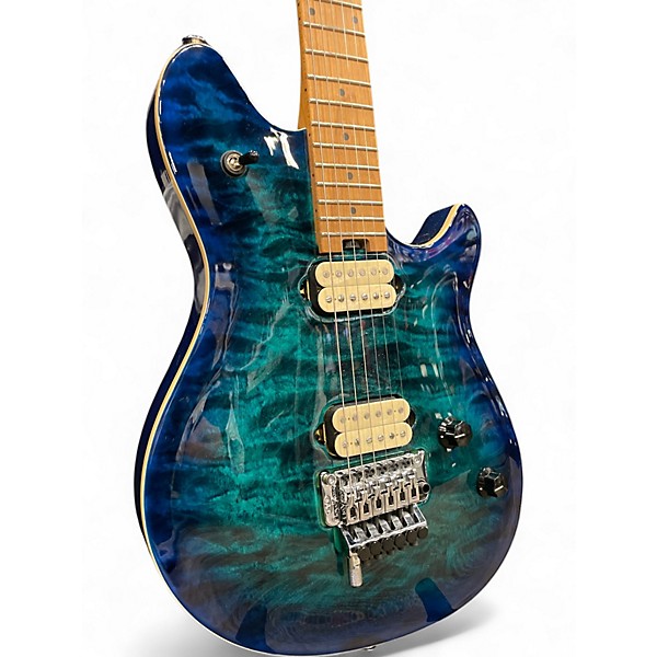 Used EVH Wolfgang Special Chlorine Burst Solid Body Electric Guitar