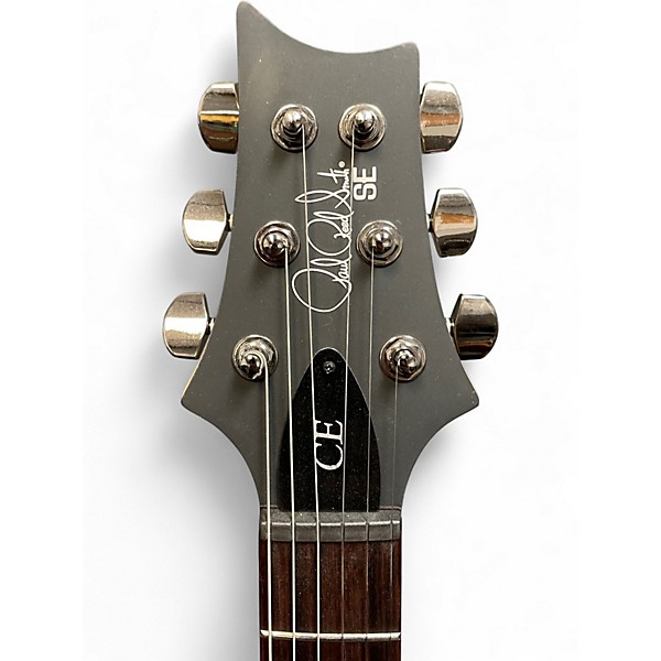 Used PRS SE Swamp Ash CE 24 Sandblasted Sandblasted White Solid Body Electric Guitar