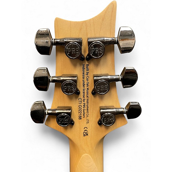 Used PRS SE Swamp Ash CE 24 Sandblasted Sandblasted White Solid Body Electric Guitar