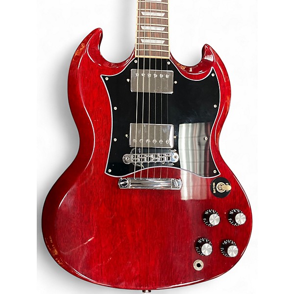 Used 2023 Gibson SG Standard Red Solid Body Electric Guitar
