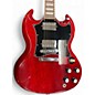 Used 2023 Gibson SG Standard Red Solid Body Electric Guitar
