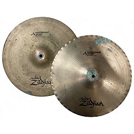 Used Zildjian 14in A Mastersound Hi Hat Pair Cymbal