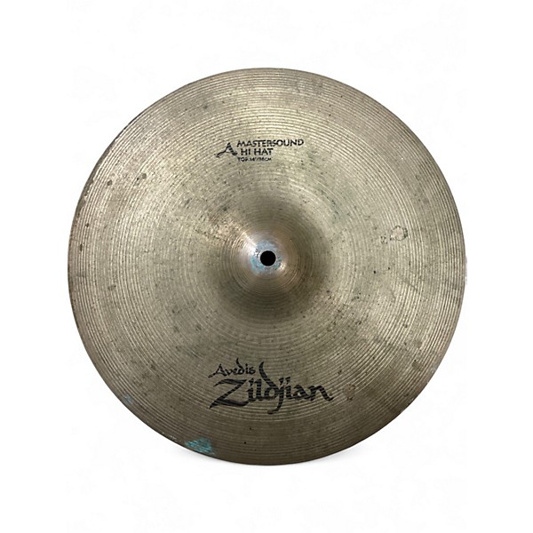 Used Zildjian 14in A Mastersound Hi Hat Pair Cymbal