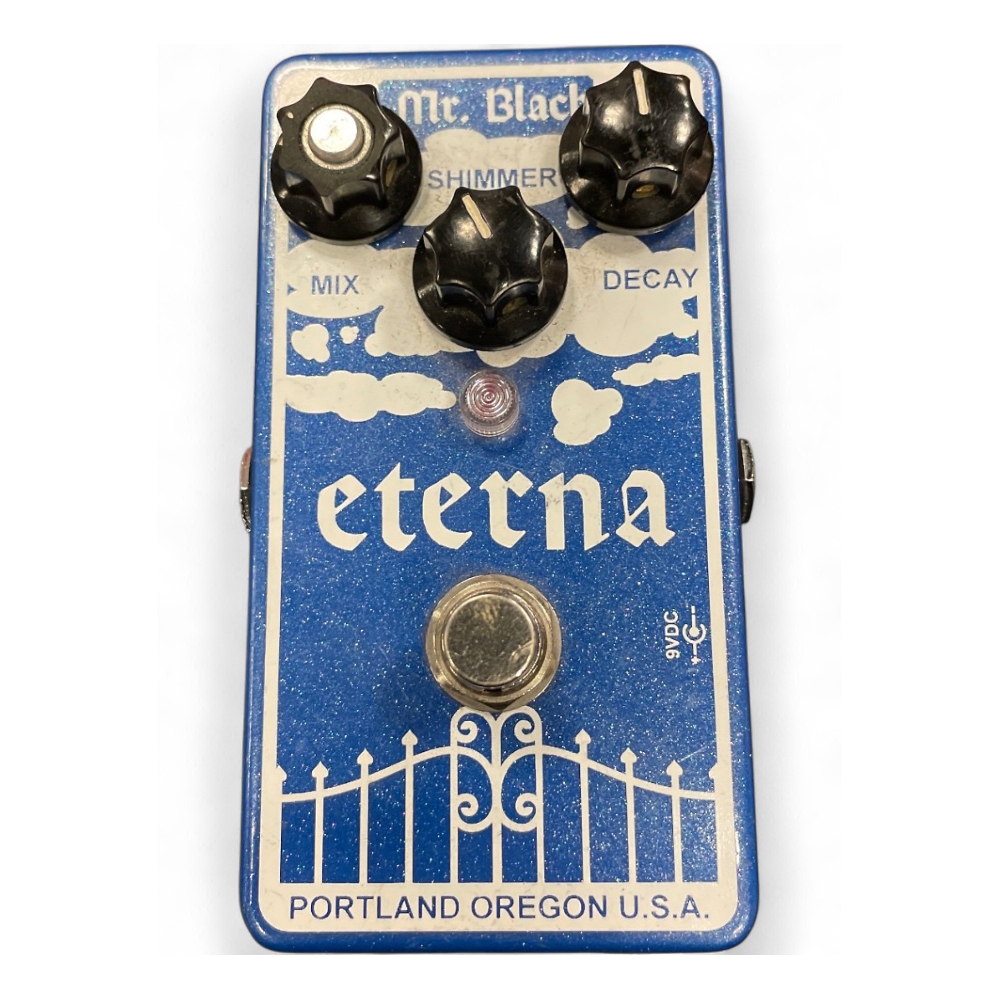 ギター Mr. Black Eterna Used Mr. Black Eterna Shimmering Reverberator Effect Pedal