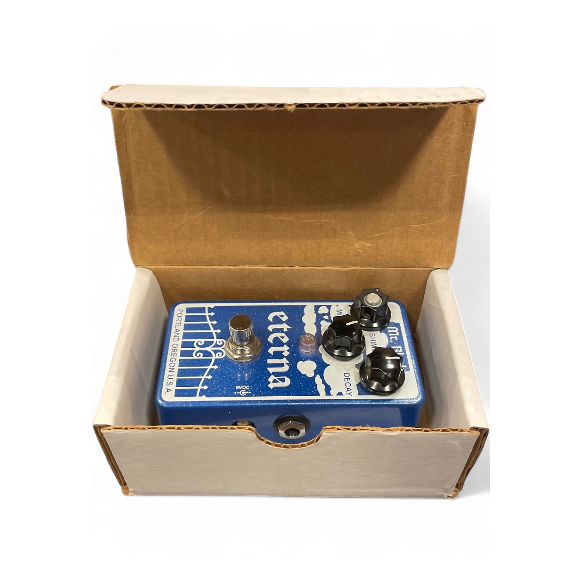 Used Mr. Black Eterna Shimmering Reverberator Effect Pedal
