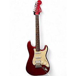 Used 2004 Squier Affinity Stratocaster Candy Apple Red Solid Body Electric Guitar