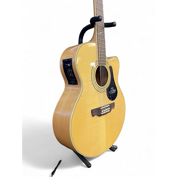 Used Alvarez AJ-60SC Natural 12 String Acoustic Electric Guitar