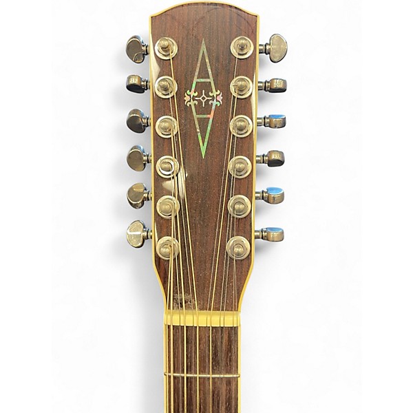 Used Alvarez AJ-60SC Natural 12 String Acoustic Electric Guitar