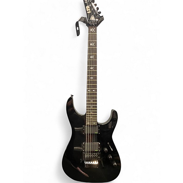 Used ESP LTD KH602 Kirk Hammett Signature Black Solid Body