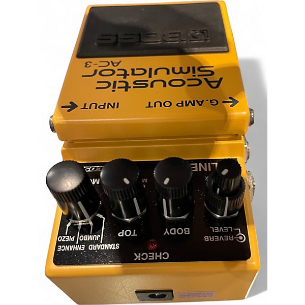 Used BOSS AC3 Acoustic Simulator Effect Pedal | Guitar Center