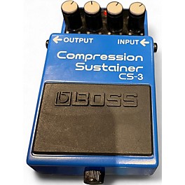 Used BOSS CS3 Compressor Sustainer Effect Pedal