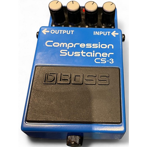 Used BOSS CS3 Compressor Sustainer Effect Pedal