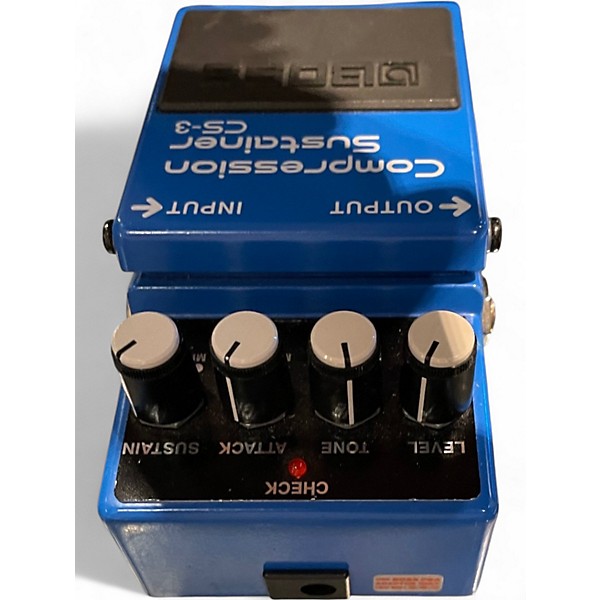 Used BOSS CS3 Compressor Sustainer Effect Pedal