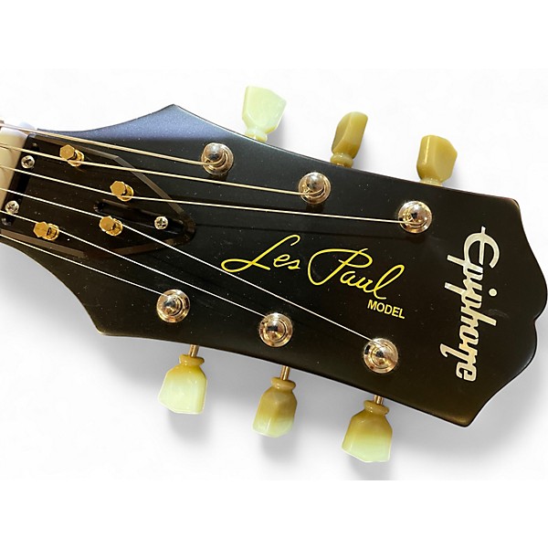 Used Epiphone Inspired by Gibson Custom 1959 Les Paul Standard Tobacco Burst Solid Body Electric Guitar