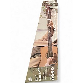 Used Cort Earth 60 Guitar Pack Natural Acoustic Guitar Pack