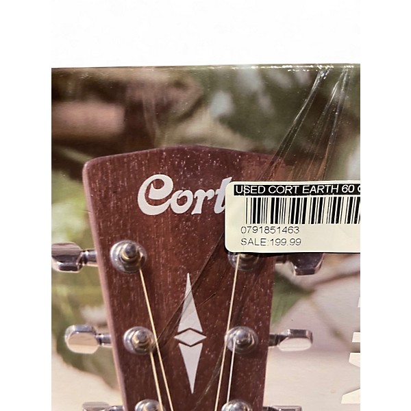 Used Cort Earth 60 Guitar Pack Natural Acoustic Guitar Pack