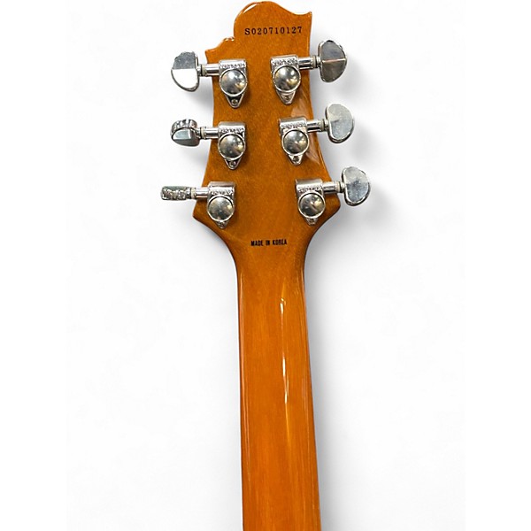 Used Greg Bennett Design by Samick Royale RL3 Honey Blonde Hollow Body Electric Guitar