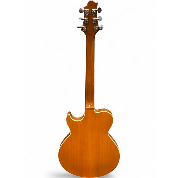 Used Greg Bennett Design by Samick Royale RL3 Honey Blonde Hollow Body Electric Guitar