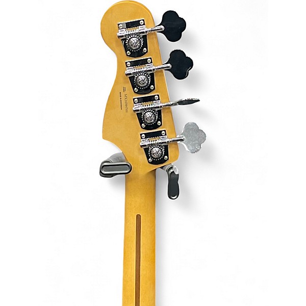 Used Fender Player ll Precision Bass Black and White Electric Bass Guitar