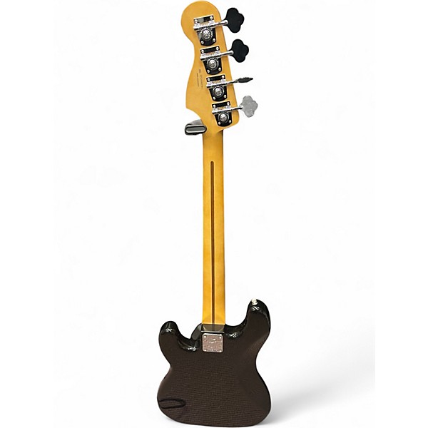 Used Fender Player ll Precision Bass Black and White Electric Bass Guitar