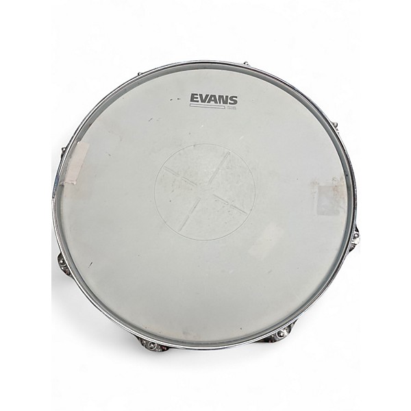 Used Premier 14in Steel Snare Chrome Drum