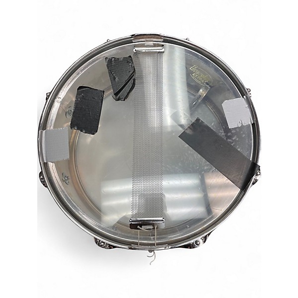 Used Premier 14in Steel Snare Chrome Drum