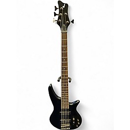 Used Jackson JS3V Concert 5 String Satin Black Electric Bass Guitar