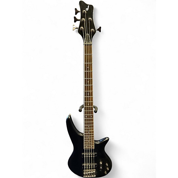 Used Jackson JS3V Concert 5 String Satin Black Electric Bass Guitar