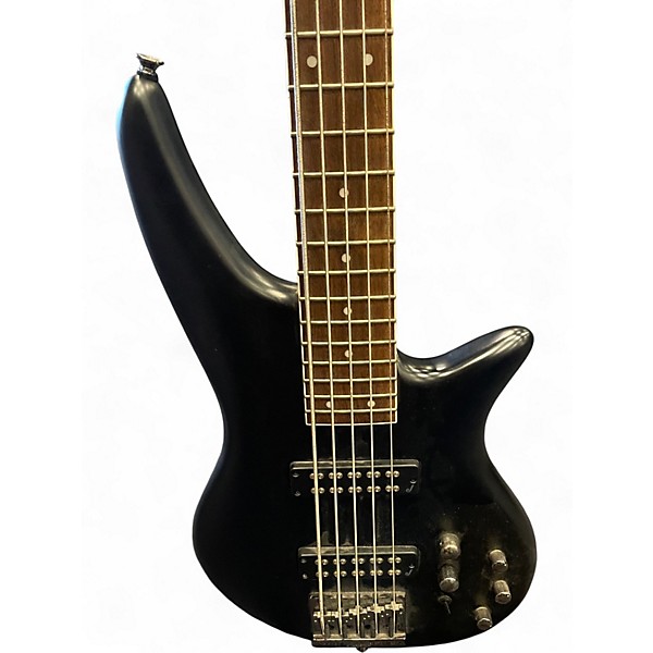 Used Jackson JS3V Concert 5 String Satin Black Electric Bass Guitar
