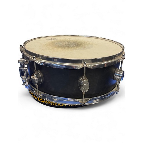 Used PDP by DW 6X14 Pacific Series Snare black wax maple Drum