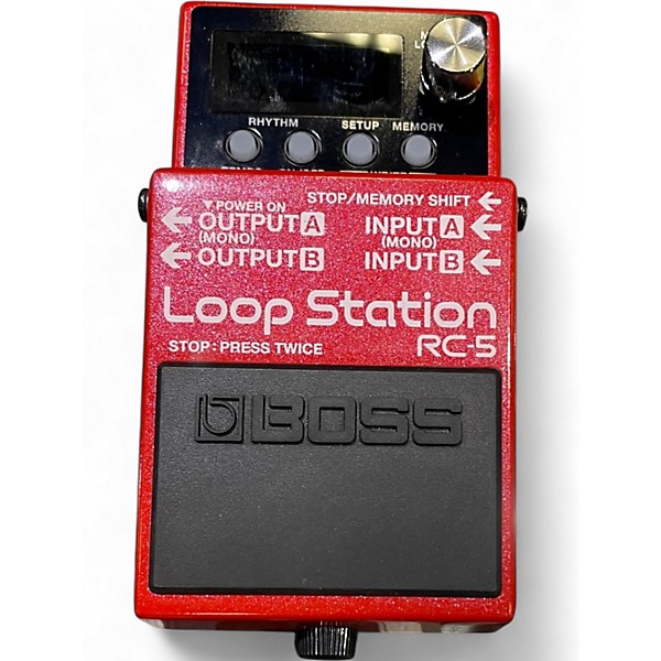 【新品未使用】BOSS Loop Station RC-5 Used BOSS RC5 Loop Station Pedal | Guitar Center