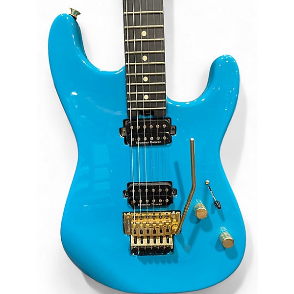 Used Charvel Pro Mod San Dimas Style 1 Miami Blue Solid Body Electric Guitar
