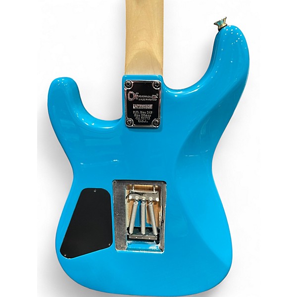 Used Charvel Pro Mod San Dimas Style 1 Miami Blue Solid Body Electric Guitar