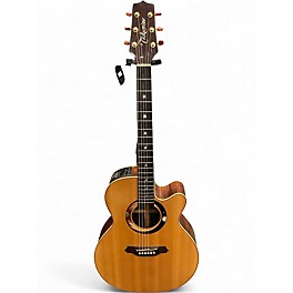 Used Takamine 1998 Limited Edition Sun and Moon Natural Acoustic Guitar