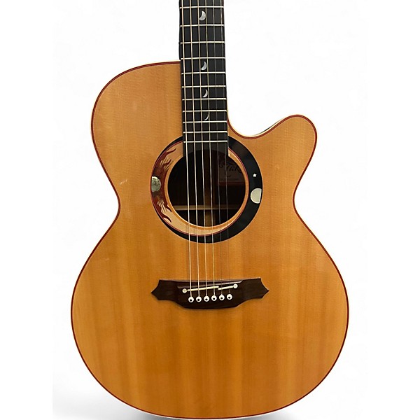 Used Takamine 1998 Limited Edition Sun and Moon Natural