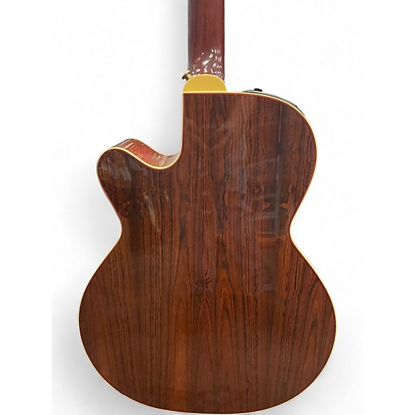 Used Takamine 1998 Limited Edition Sun and Moon Natural Acoustic Guitar