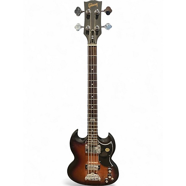 Used 2014 Gibson SG 120TH ANNIVERSARY BASS 2 Color Sunburst Electric Bass Guitar