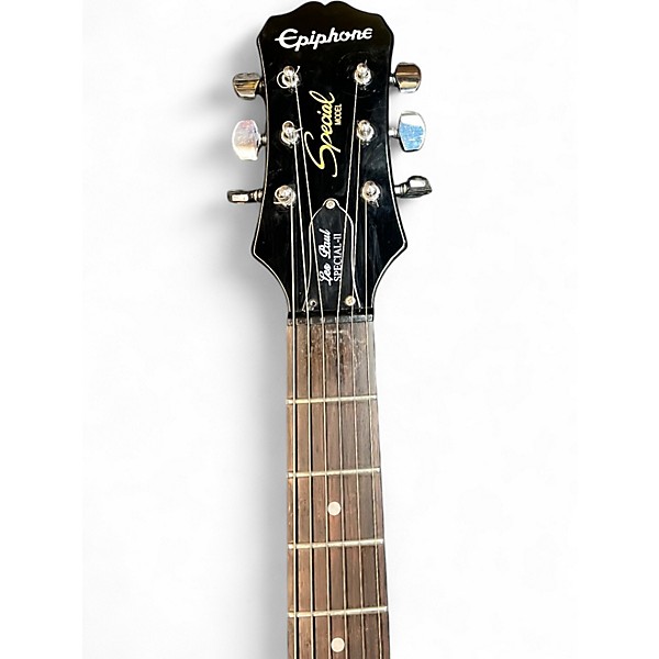 Used Epiphone Les Paul Special II Black Solid Body Electric Guitar