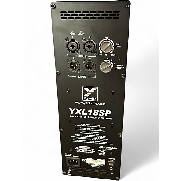 Used Yorkville YXL18SP Powered Subwoofer