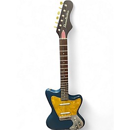 Used Danelectro Dead-On '67 Blue Solid Body Electric Guitar