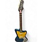 Used Danelectro Dead-On '67 Blue Solid Body Electric Guitar thumbnail