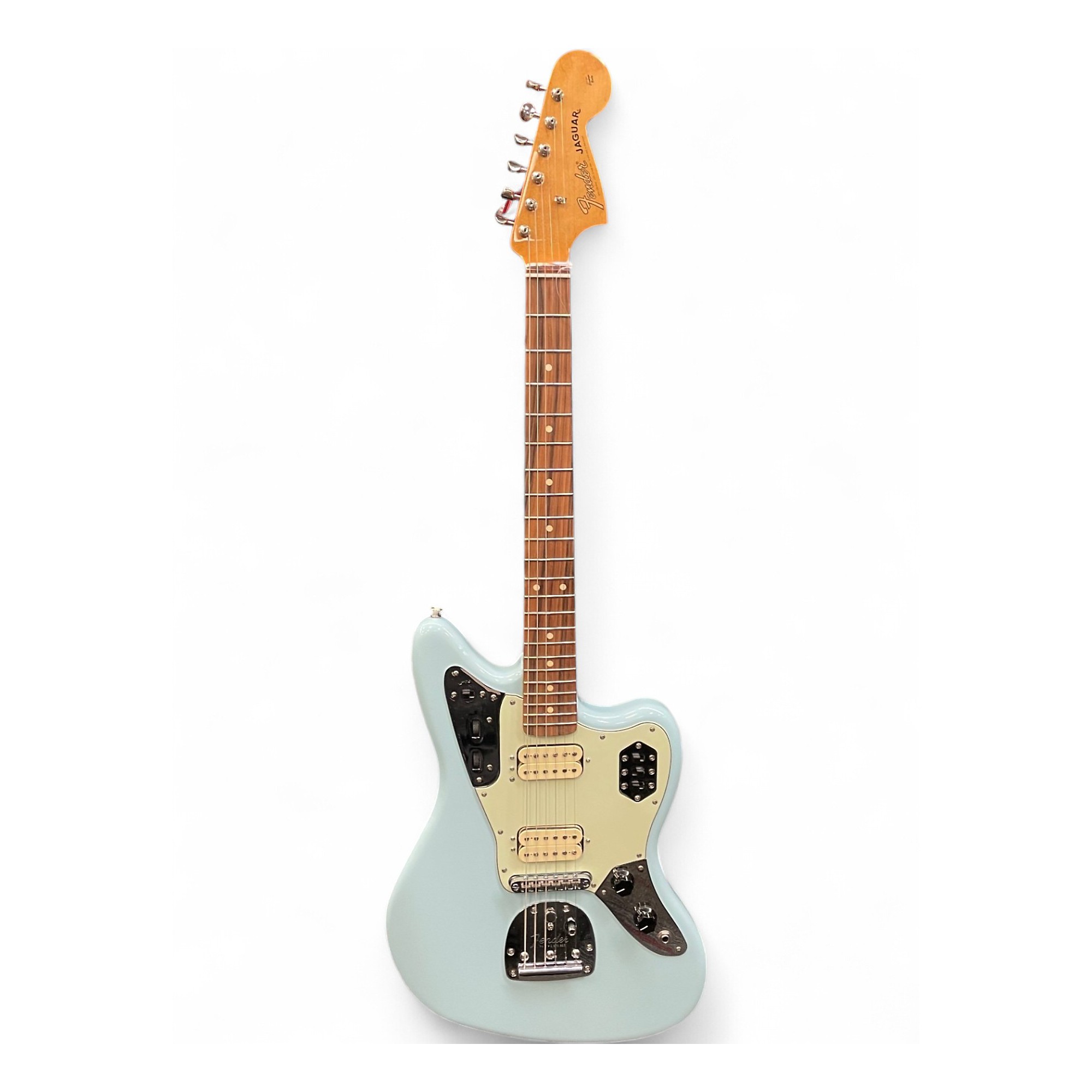 Used Fender Jaguar Sonic Blue Solid Body Electric Guitar