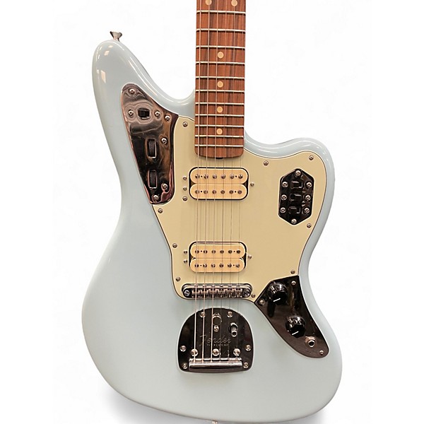 Used Fender Jaguar Sonic Blue Solid Body Electric Guitar