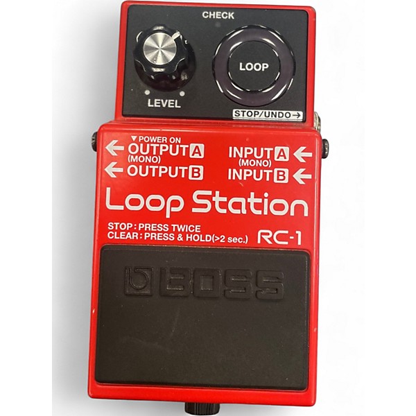 Used BOSS RC1 Loop Station Pedal | Guitar Center