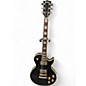 Used Bradley LP style custom Black Solid Body Electric Guitar thumbnail