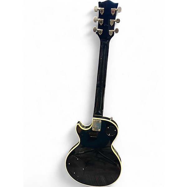Used Bradley LP style custom Black Solid Body Electric Guitar