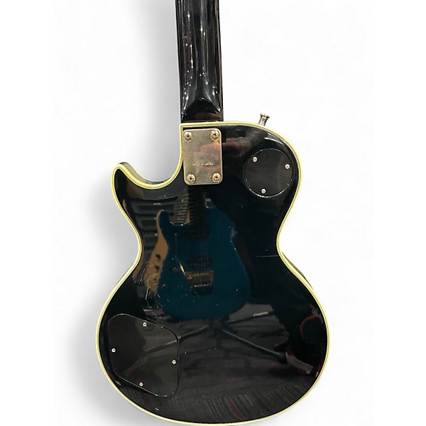 Used Bradley LP style custom Black Solid Body Electric Guitar