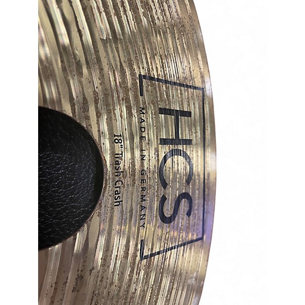 Used MEINL 18in HCS Trash Crash Cymbal