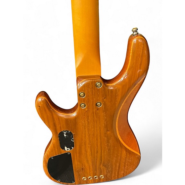 Used Fender deluxe zone bass Walnut Electric Bass Guitar